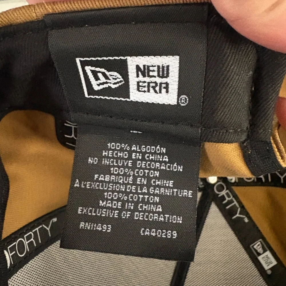 Era X Culture Kings A-Frame Snapback in Wheat/Black - Picture 4 of 7